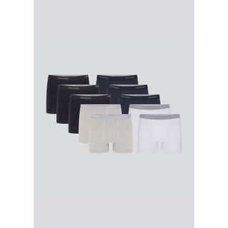 Kit 10 Cuecas Boxer Com Elástico Personalizado Hering