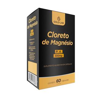 Cloreto De Magnésio Gold Lab Com 60 Cápsulas em Oferta na Shopee
