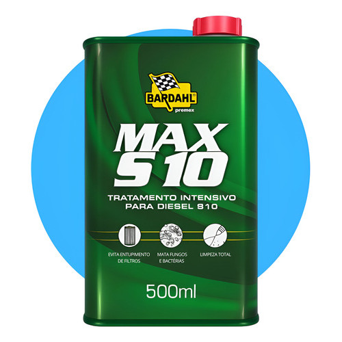 1 Aditivo Bardahl Para Caminhão Van Diesel S10 Max 500ml