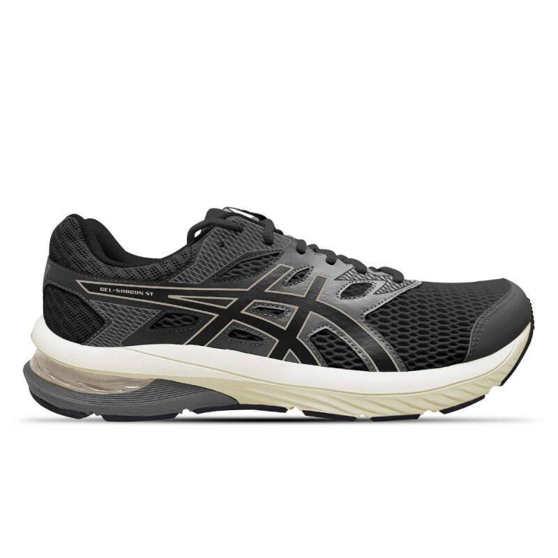 Tênis Asics Gel-Shogun St - Masculino - Pretocinza