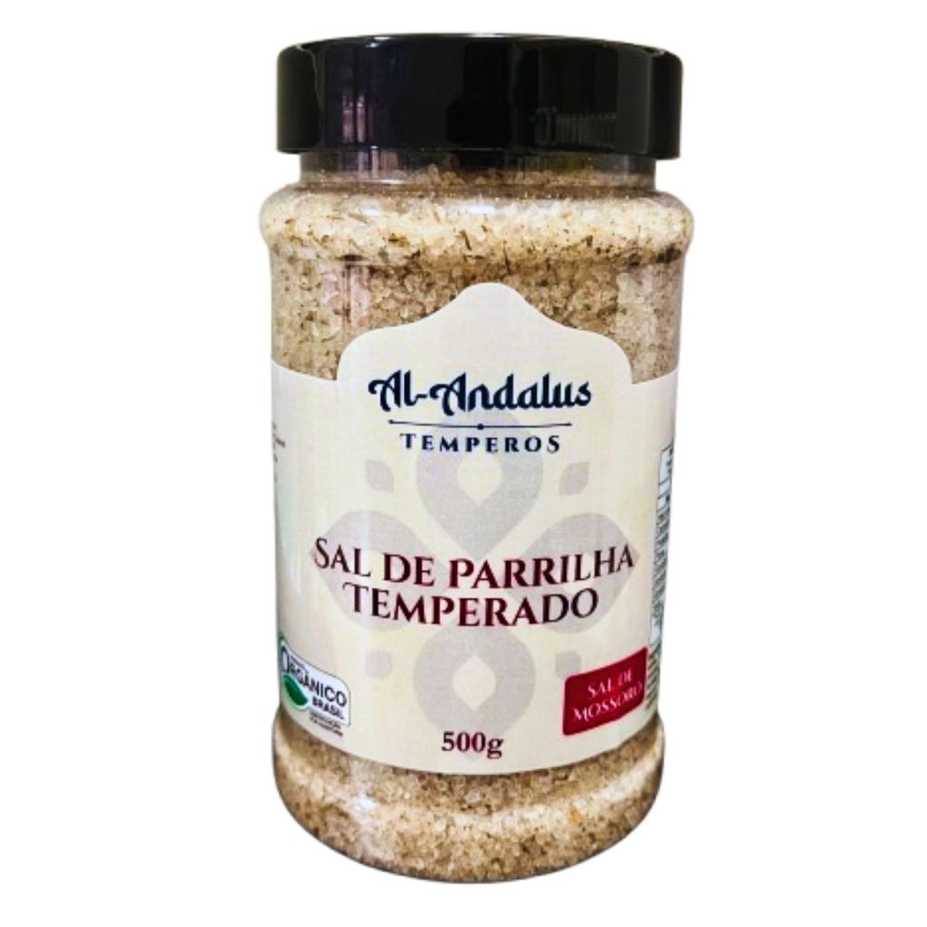 Sal de Parrilla Temperado Premium Churrasco Sabor Intenso 500g