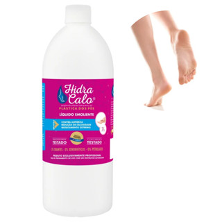 Emoliente para Pés Líquido Hidracalo Plástica dos Pés Frasco 1l em Oferta na Shopee