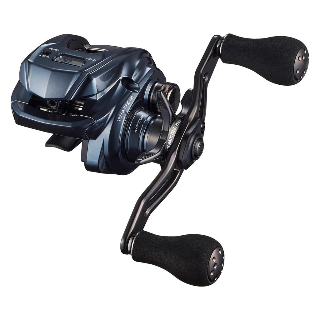 Daiwa (DAIWA) Carretel de isca com contador TIERRA AIR IC 100H/100HL/100XH/100XHL (modelo 2024)