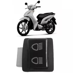 Interruptor Farol Luz Alta Baixa Biz 100 125 2006 a 2017