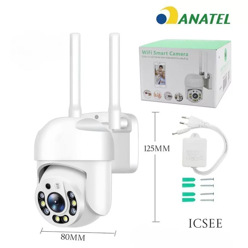 Câmeras de Segurança Wi-Fi 2.4G Inteligente Icsee — foto 3