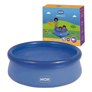 Piscina Redonda Inflável Splash Fun 1000 Litros Mor Azul