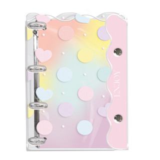 Fichario escolar Enjoy Universitario 192 Folhas decoradas 10 Divisórias em Oferta na Shopee