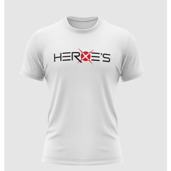 Camiseta De Beach Tennis Heroes dry fit em Oferta na Shopee