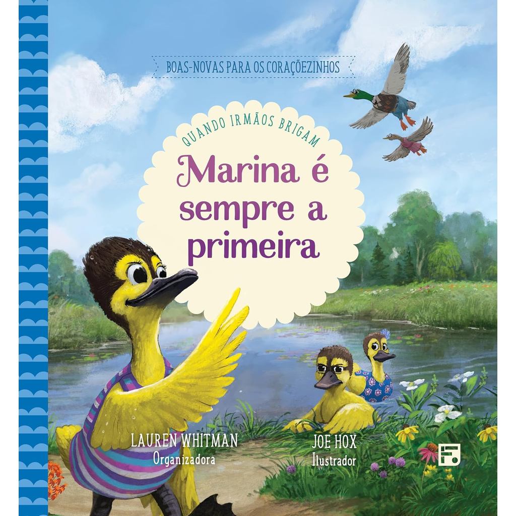 Marina é Sempre a Primeira | Quando Irmãos Brigam | Lauren Whitman em Oferta na Shopee