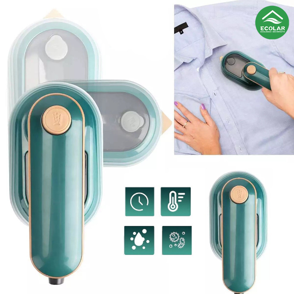 Ferro a Vapor Mini Portátil Bivolt | Para Viagem e Uso Doméstico, Elétrico e Compacto