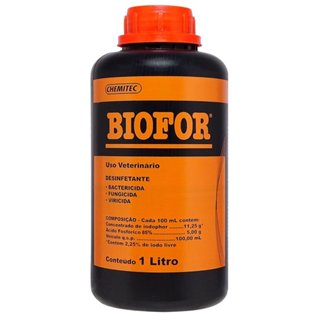 Desinfetante Biofor Chemitec 1L em Oferta na Shopee