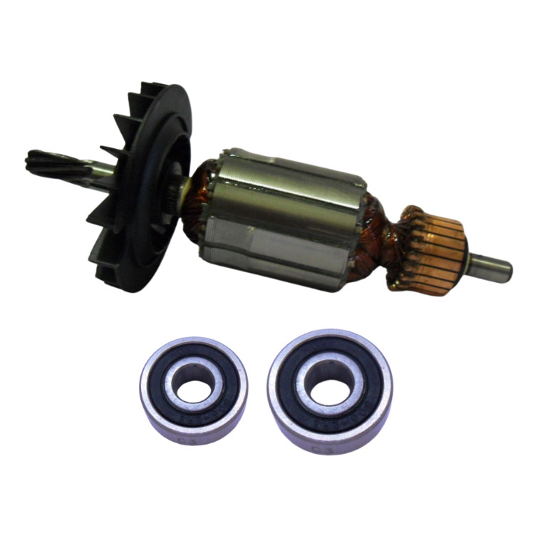 Bosch 11253 NEW GBH2-24D GBH2-24DRE Martelete Induzido Rotor 220V Rolamentos