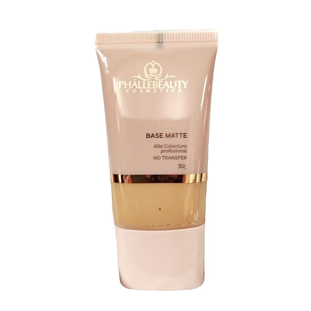 Base PhálleBeauty Cobertura Total E Pele Lisa em Oferta na Shopee