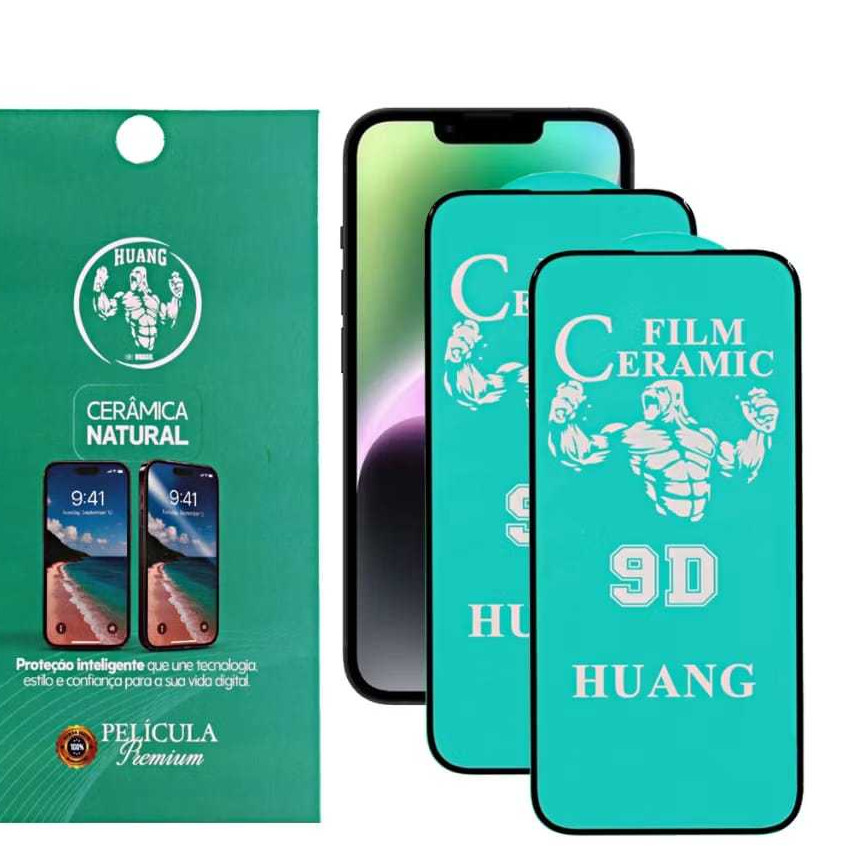 Película Cerâmica Natural Premium Para iPhone em Oferta na Shopee