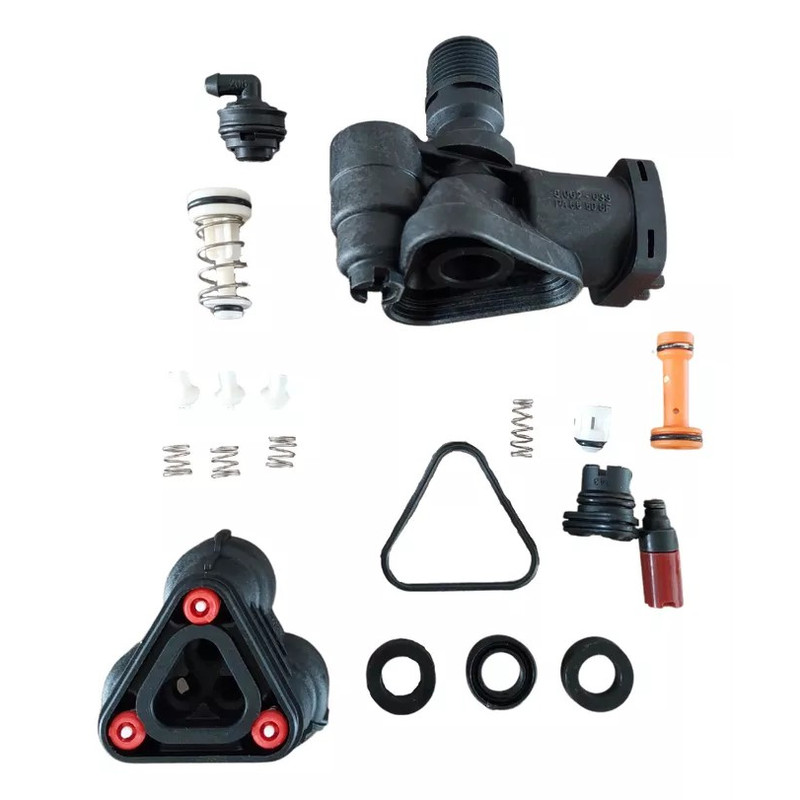 KIT COLETOR COMPLETO E CABECOTE E VALVULA DE RETENCAO K398