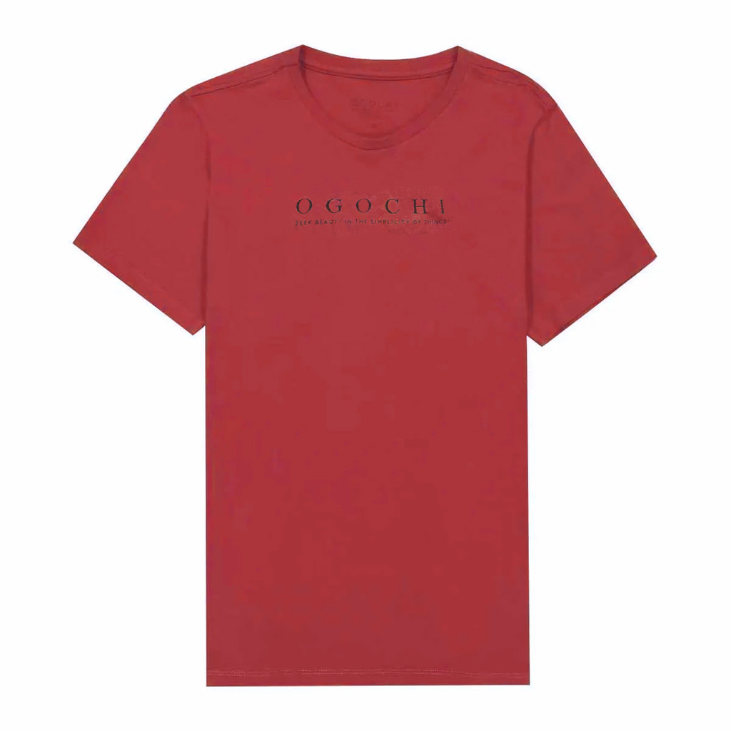 Camiseta Infantil Ogochi Concept Slim Vermelha