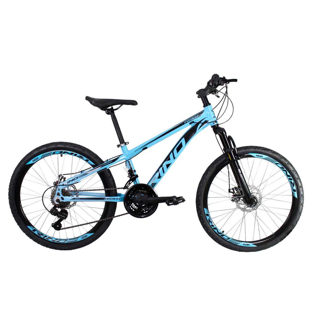 Bicicleta Aro 24 Rino Everest 21v Freio Disco Câmbio Shimano