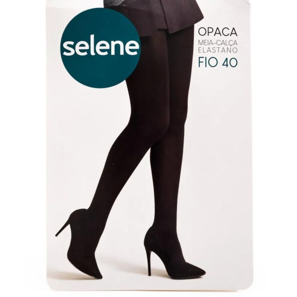 Meia Calça Fio 40 Opaca Selene Original em Oferta na Shopee