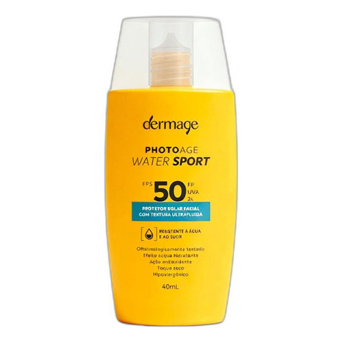 Protetor Solar Facial Dermage Fps 50 Photoage Water 40g