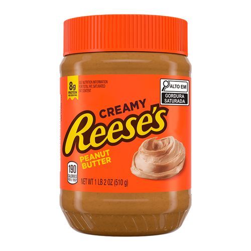 Pasta De Amendoim Reese's Creamy 510g Original Peanut Butter em Oferta na Shopee