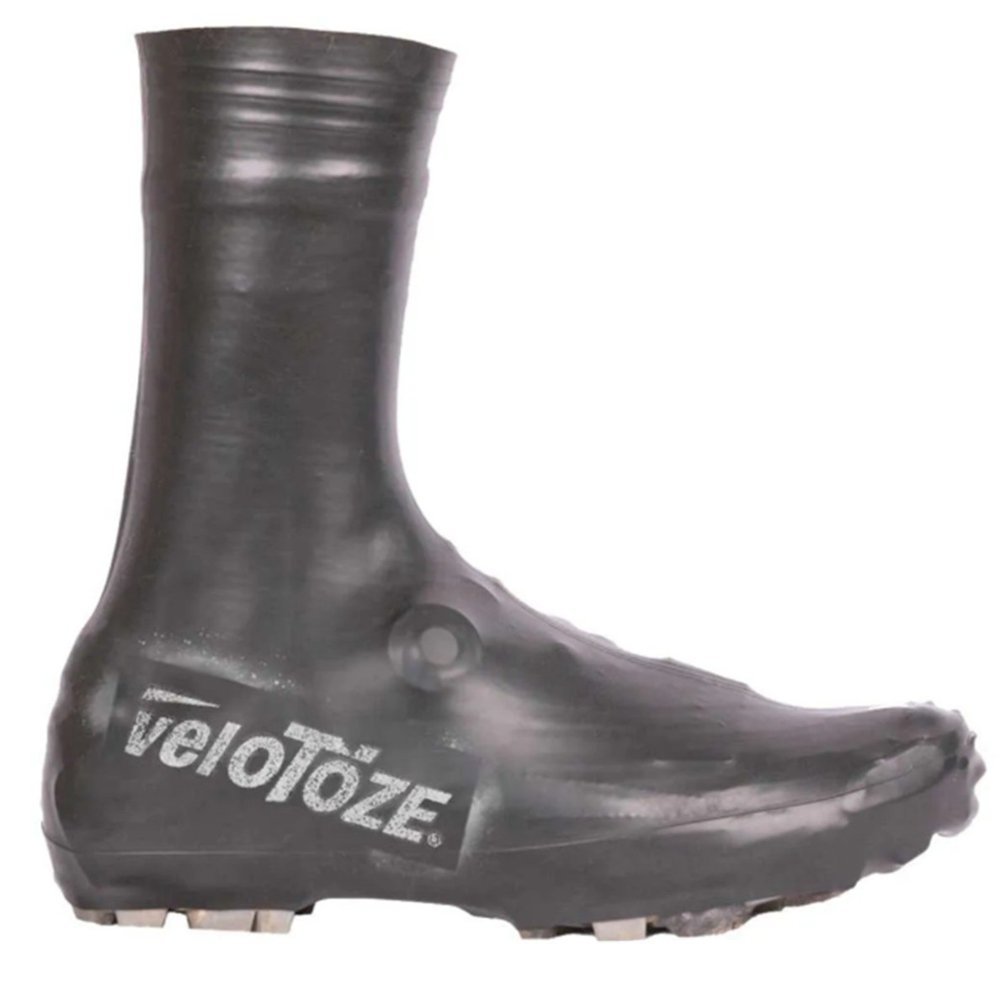 Capa De Sapatilha Velotoze Latex MTB Tall Cano Alto