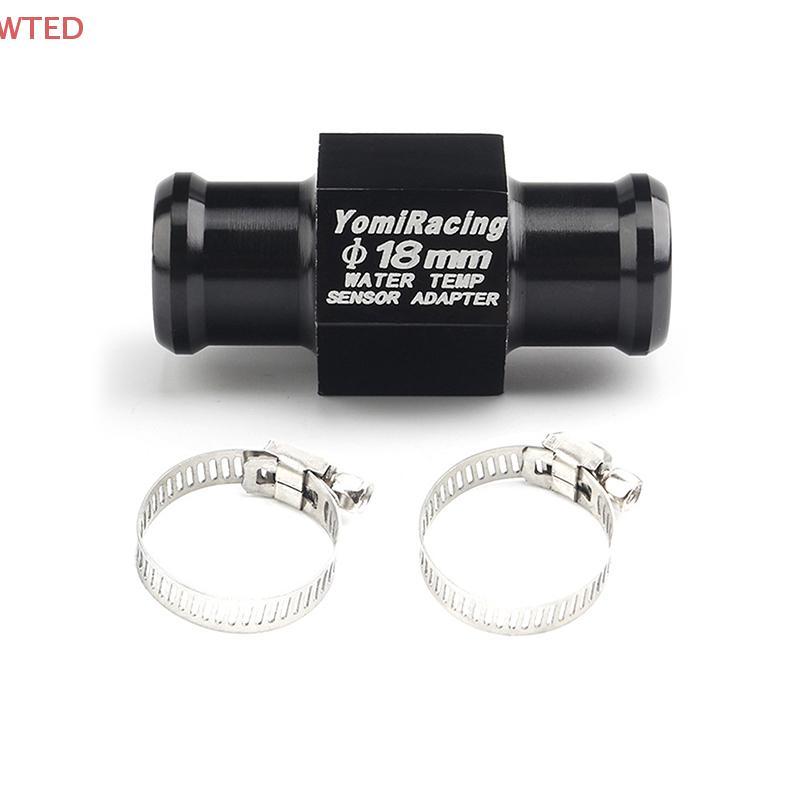 (WTED) Medidor De Temperatura Da Água Do Radiador Conector Sensor 16MM 18MM 20MM 22MM Adaptador De Mangueira
