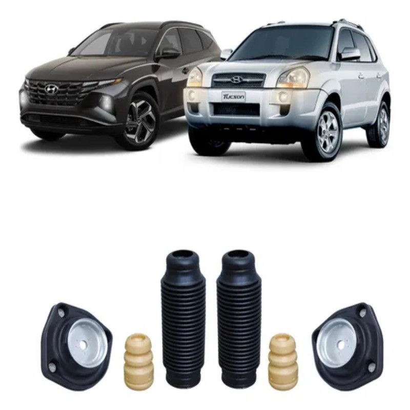 Kit do Amortecedor Traseiro Tucson 2005 até 2017 Kia Motors Sportage 2005 até 2010 Elantra 1994 até 2000