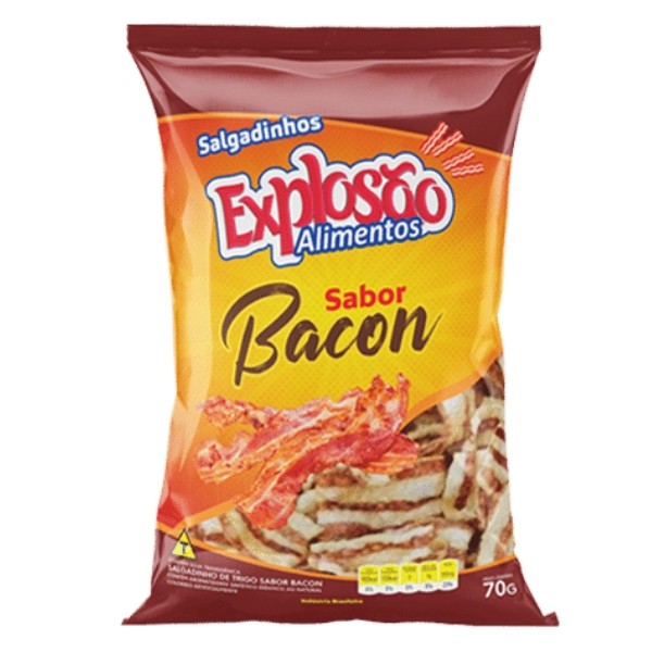 SALG DE TRIGO  BACON 10X70G PELLETS EXPLOSAO