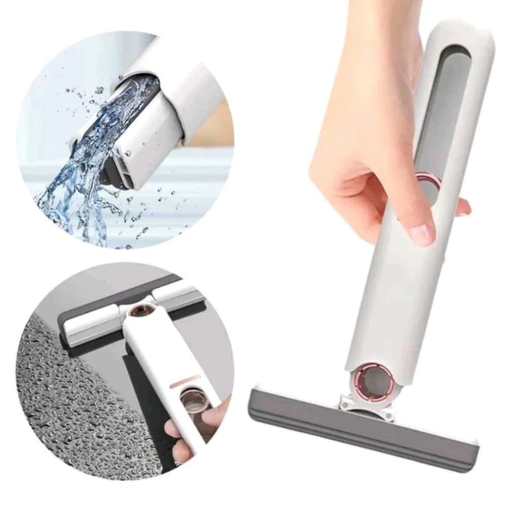 Mini Rodo Esfregão Absorvente Portátil Limpeza Multifuncional Mesa Janela