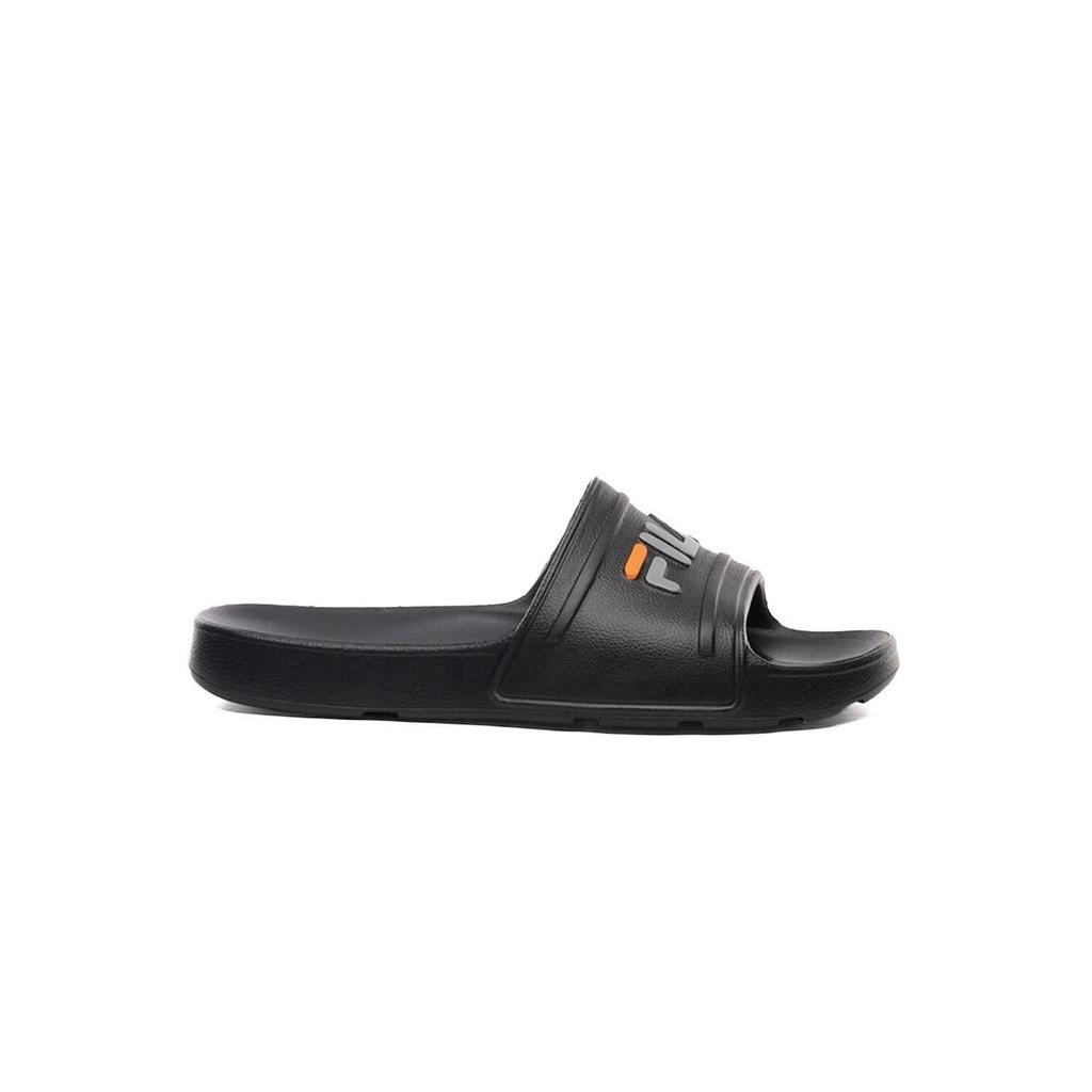 Chinelo Fila Sleek Slide F01sd00010 Preto/Laranja em Oferta na Shopee
