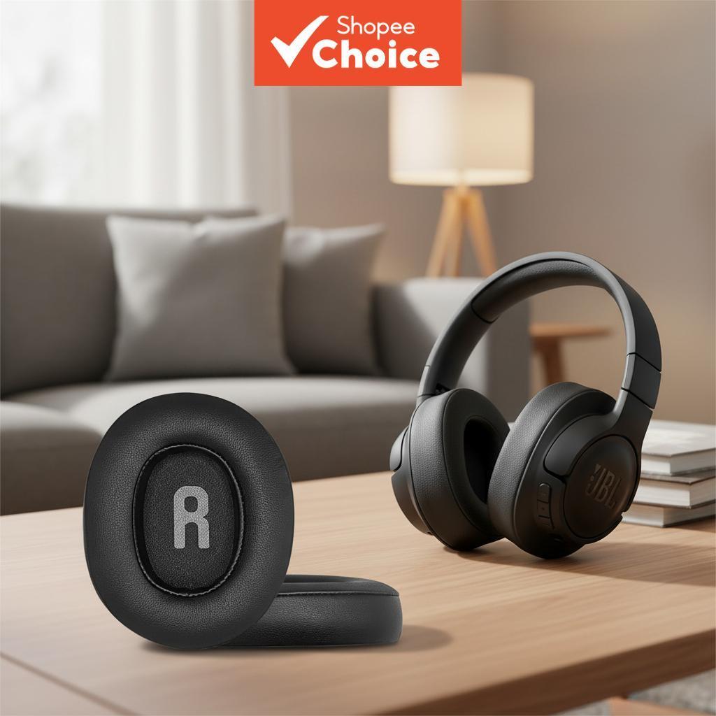Almofada de reposição em espuma de proteína macia para fones JBL TUNE 700BT 710BT 700B