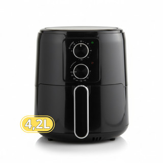 Fritadeira Elétrica Air Fryer Kian AF-103S 4,2L - 1350W - Turbo Air 360° - Preta
