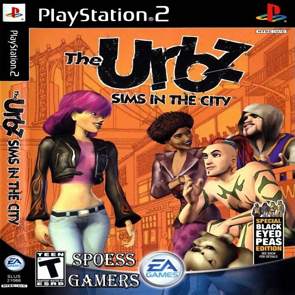 Ps 2 The Urbz Ps2 Sims In The City Patch Simulação De Vida Me