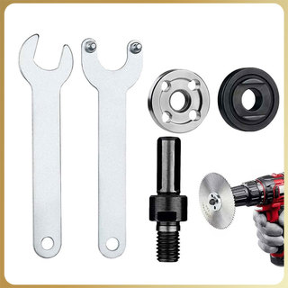 M10 Haste Adaptador Universal Disco Corte Suporte Eixo Flange M10 Furadeira Parafusadeira Lixa Rebolo Desbaste