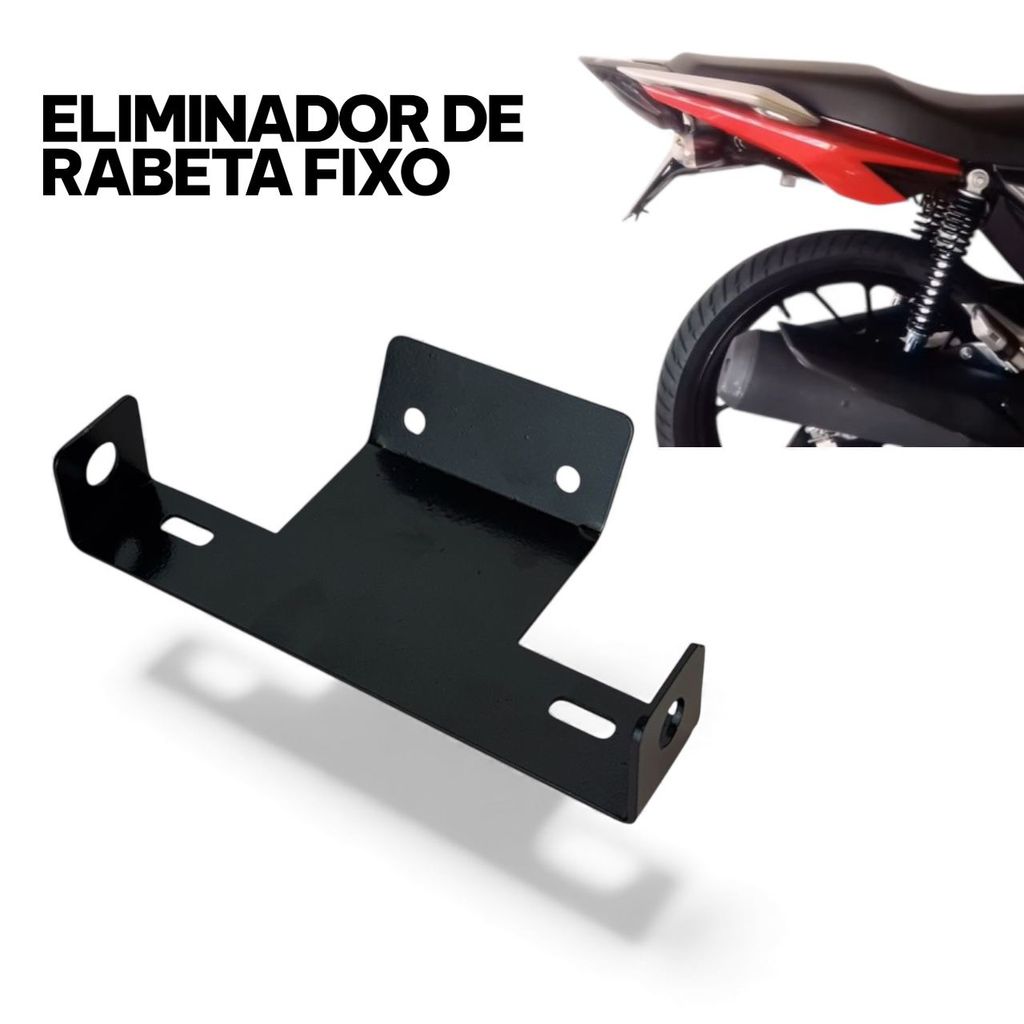 ELIMINADOR DE RABETA TITAN FAN 160 150 START COM SUPORT PARA PISCA