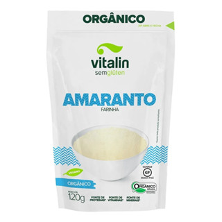 AMARANTO FARINHA ORGANICO VITALIN 120G (D) em Oferta na Shopee