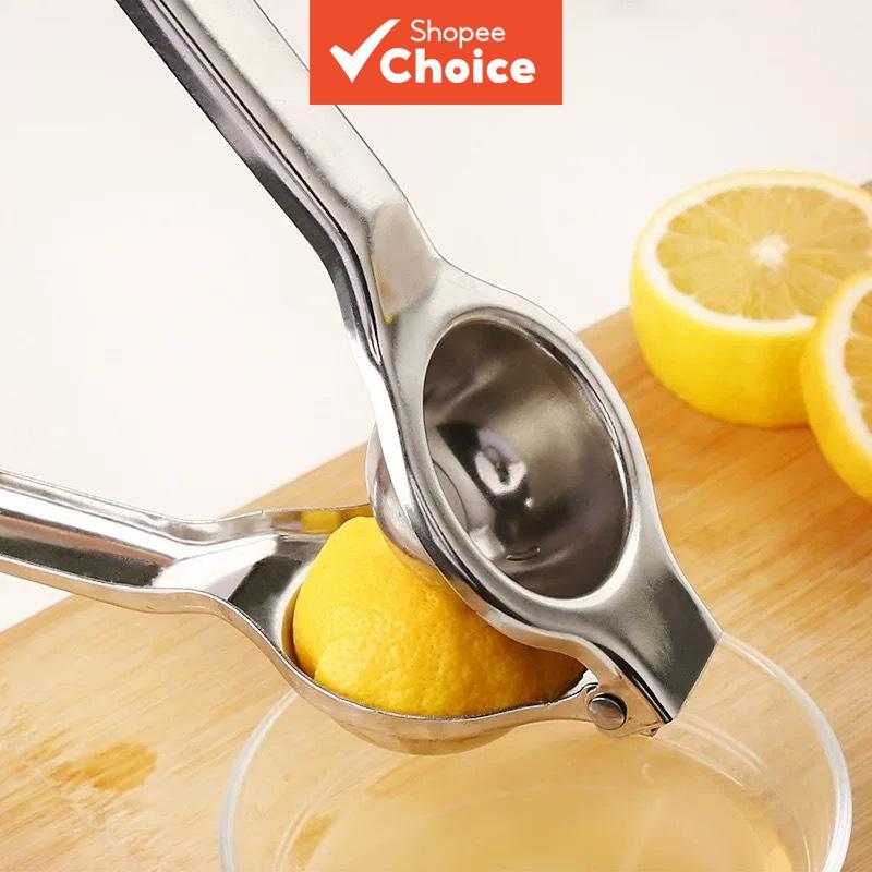 Espremedor de Cítricos de Aço Inoxidável, Prático para Limão e Laranja, Utensílios de Cozinha para Espremer Suco de