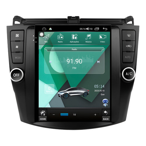 Multimídia Tesla Adak Pro Honda Accord 2000 A 2007 64gb 9.7' em Oferta na Shopee