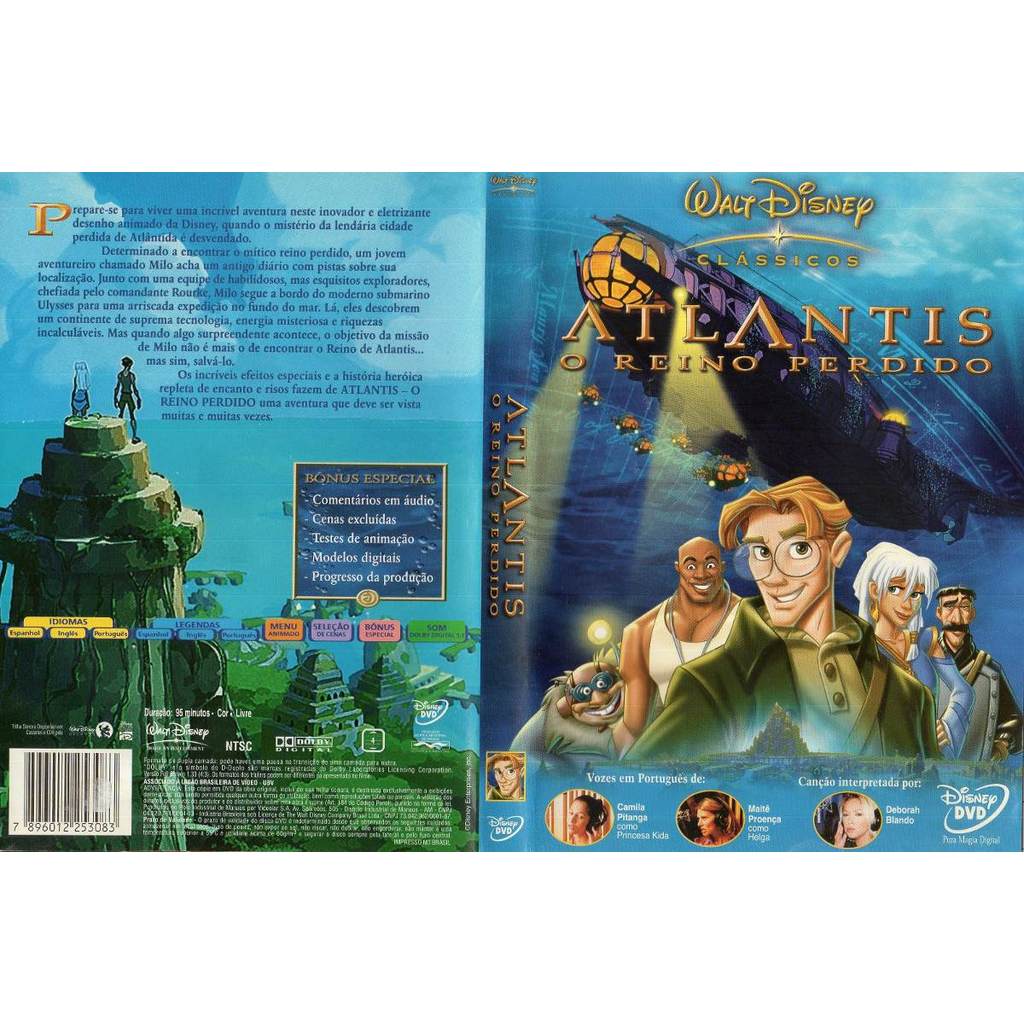 Dvd Atlantis O Reino Perdido