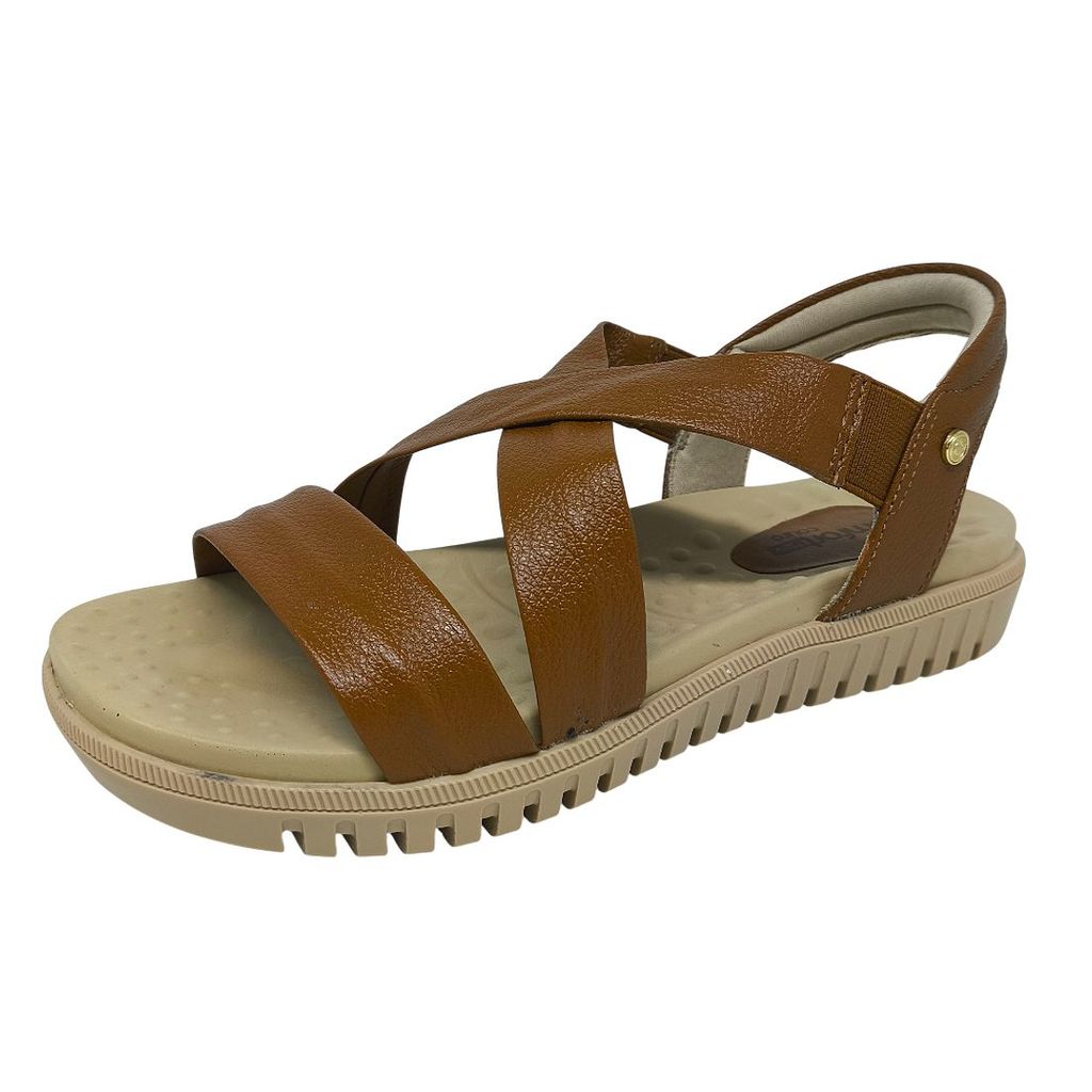 Sandalia Feminina Moderna Moda Conforto Passeio Comfortflex