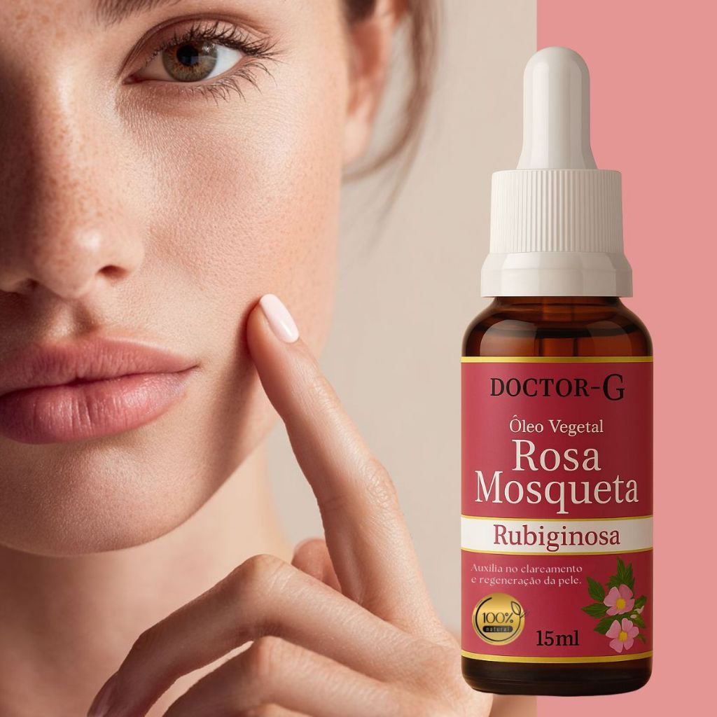 Oleo Vegetal de Rosa Mosqueta Rubiginosa | Prensado a Frio,  – Clareia Manchas e Hidrata a Pel