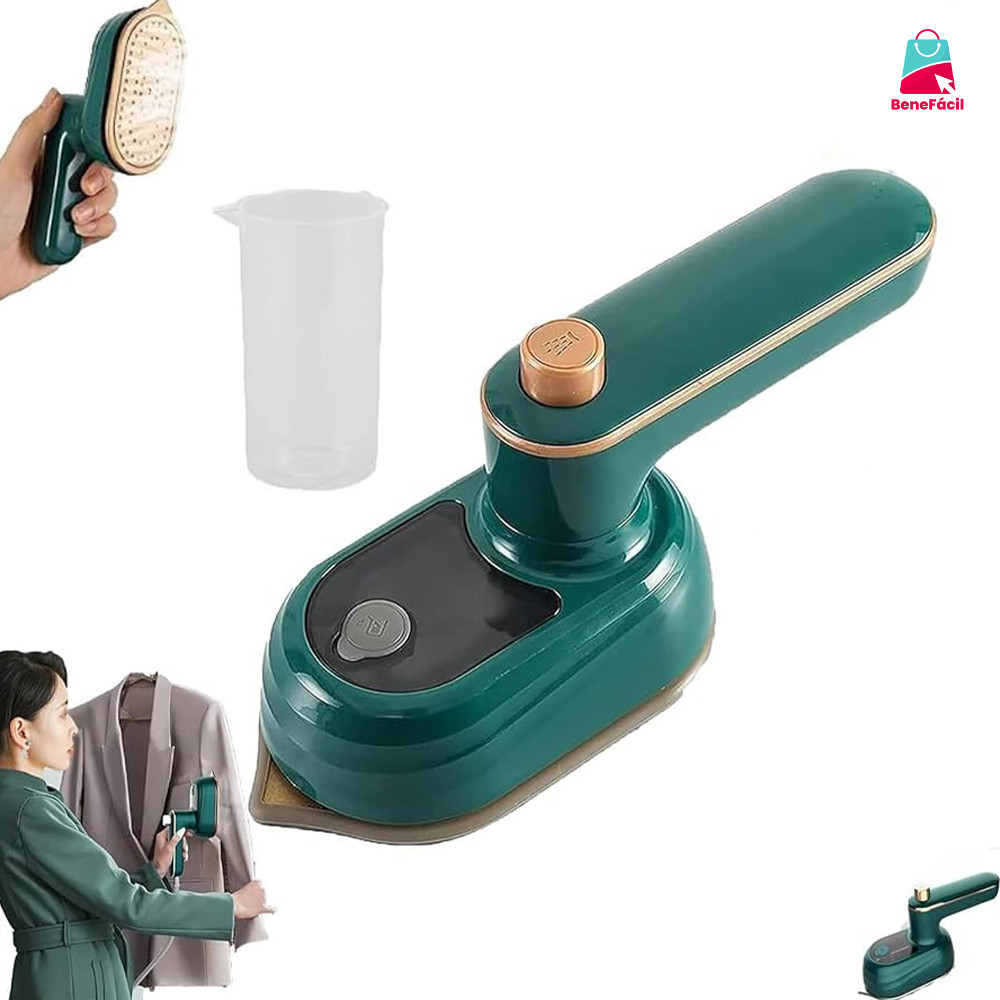 Ferro de Vapor Elétrico Portátil Mini | Ideal para Viagem e Casa, Tamanho Pequeno e Bivolt