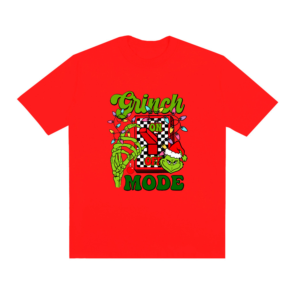 [Camiseta Premium em Algodão Puro]SISI Camiseta Oversized Feminina 100% Algodão Grinch