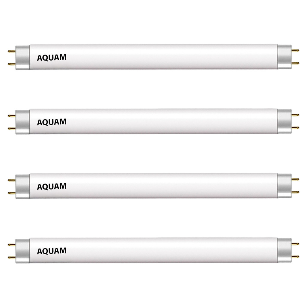 kit 4 Lâmpada actínica UV-A 15W T8 UV aquário marinho crescimento de corais armadilha mata inseto