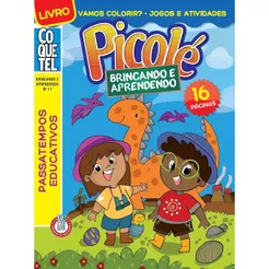 Livro Coquetel Brincando Aprendendo 11 | Passatempos Educativos