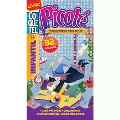 Livro Coquetel Picolé 22 | Passatempos Educativos
