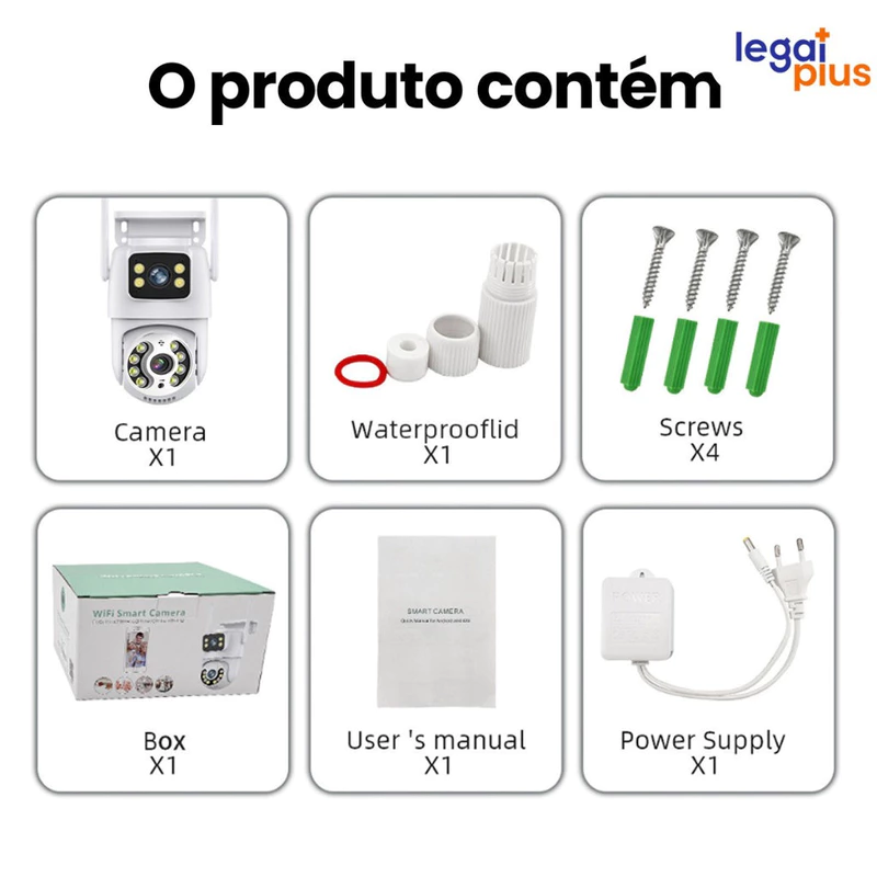 Kit Câmera de Segurança Wi-Fi — foto 4