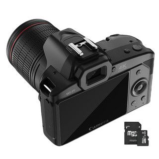 Câmera DSLR D5 HD WiFi com câmera dupla 4K e 64 milhões de pixels para beleza digital