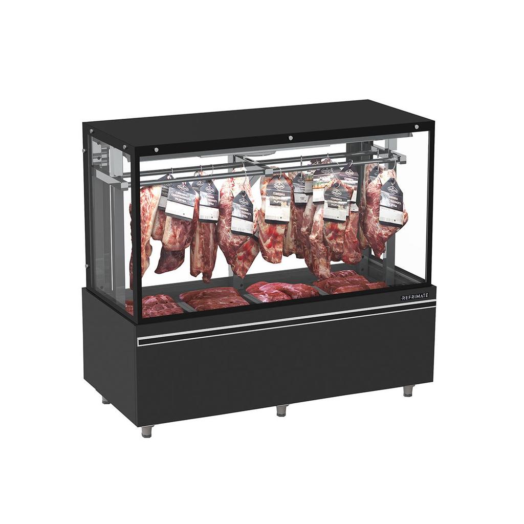 Expositor Açougue Vanguard Top Gancheira 150cm ar Forçado Eavtg1500 af 220v - Refrimate
