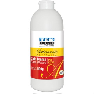 Cola Branca TekBond Pva Extra Com 500g 48505 Cola Artesanato Multicolor Colagem Papel Papelão Outras em Oferta na Shopee